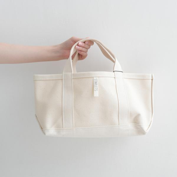 STARLETS | 星プリントトートバッグ (white) | Sサイズ【スターレッツ ミニキャン...