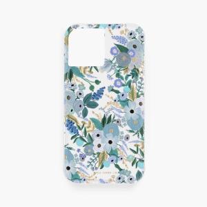 RIFLE PAPER CO. | CLEAR GARDEN BLUE | iPhone 11/XR ライフルペーパー スマホケース アイフォン ボタニカル｜hafen