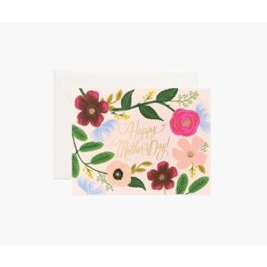 RIFLE PAPER CO. | WILDFLOWERS MOTHER'S DAY (GCHM17) | グリーティングカード【ライフルペーパー 母の日 手紙 ギフト】｜hafen