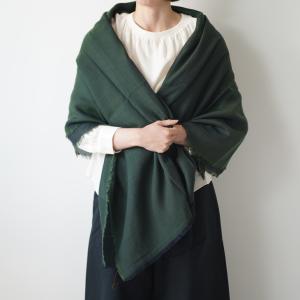 良品 hatsutoki ハツトキ フリンジ 大判ストール グレージュ ブルー レディース 古着 中古 USED 良品 hatsutoki ハツトキ フリンジ 大判ストール グレージュ ブルー