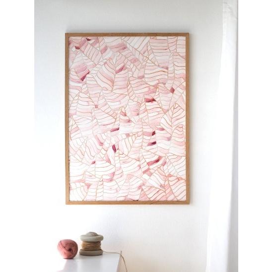 SILKE BONDE | MY FOREST POSTER (rose) | アートプリント/ポス...