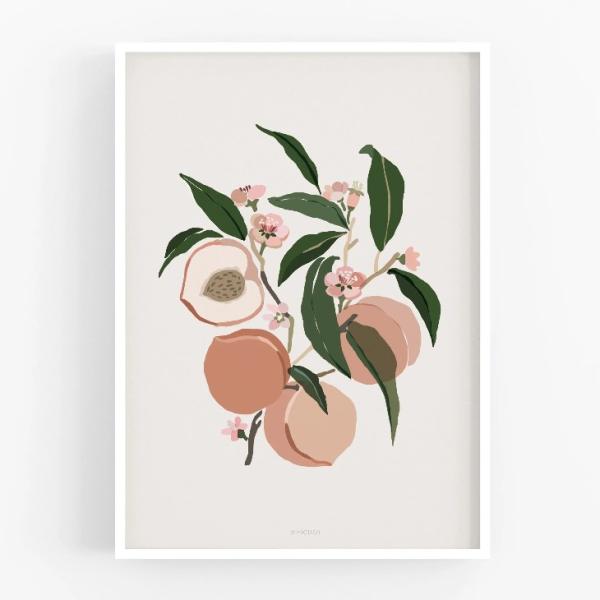 MICUSH | HARVEST - PEACHES | アートプリント/ポスター (30x40cm...