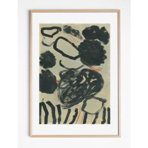 FINE LITTLE DAY | RABBIT WITH SMALL HAT アートプリント/ポスター