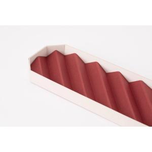 大成紙器製作所 | PLEATS TRAY "Oblique" (bordeaux &amp; pearl ...