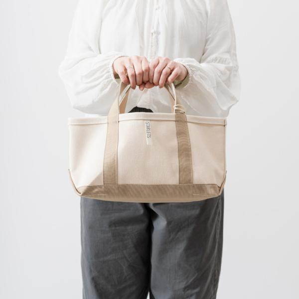 STARLETS | 星プリントトートバッグ (beige) | Sサイズ【スターレッツ ミニキャン...