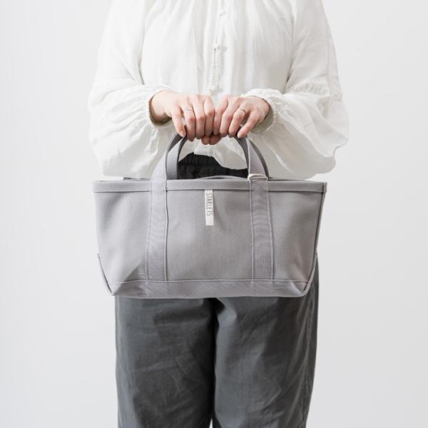 STARLETS | 星プリントトートバッグ (grey) | Sサイズ【スターレッツ ミニキャンバ...