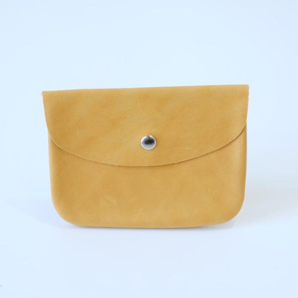 STARLETS | レザーカードケース コイン入れ (brown) | カード入れ 財布 おしゃれ