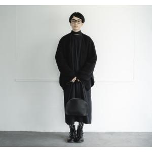 UNDERCOVER / 20AW/度詰裏毛キモノジップパーカー/2/コットン/BLK/UCZ4802 UNDERCOVER◇20AW/度詰裏毛キモノジップパーカー/2/コットン/BLK