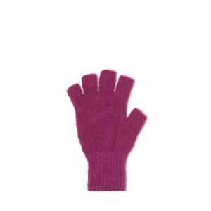 decka -quality socks- | Fingerless Gloves | Alpaca (magenta) | デカ 手袋 ソックス 秋冬 アルパカ 送料無料｜hafen