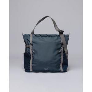 SANDQVIST (サンドクヴィスト) | RIVER HIKE (multi steel blue/navy blue) | 送料無料 バッグ トートバッグ 北欧 スウェーデン｜hafen