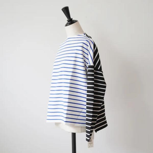 Pont de Chalons (ポンデシャロン) | クレイジーボーダープルオーバー (ブルー) ...