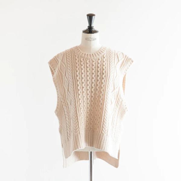【SALE セール】HEAVENLY (ヘブンリー) | KNIT ALAN VEST (beige...