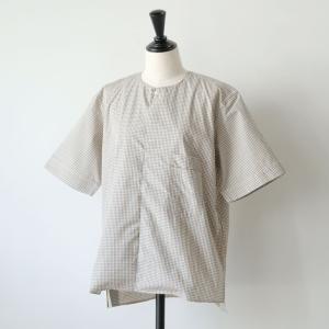 ASEEDONCLOUD | Handwerker | short sleeve shirt (camel) S size | トップス お洒落｜hafen