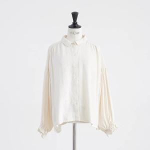 HEAVENLY（ヘブンリー） | FRILLNECK 2WAY SHEER BLOUSE (light blue