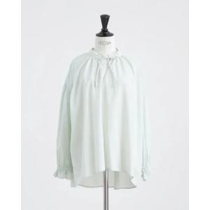 HEAVENLY (ヘブンリー) | COTTON LINEN BROAD WASHER SMOCK PULLOVER (mint) | コットン リネンウォッシャースモックプルオーバー