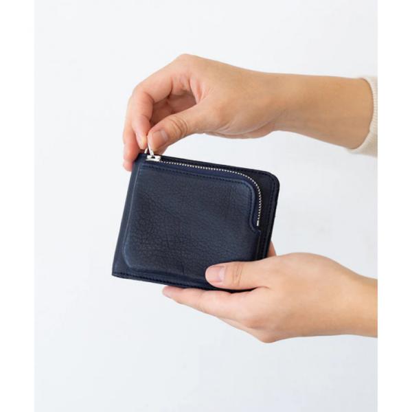 REN | 外ポケウォレット / 牛革・ベビーバッファロー (indigo blue) | 財布 ウ...