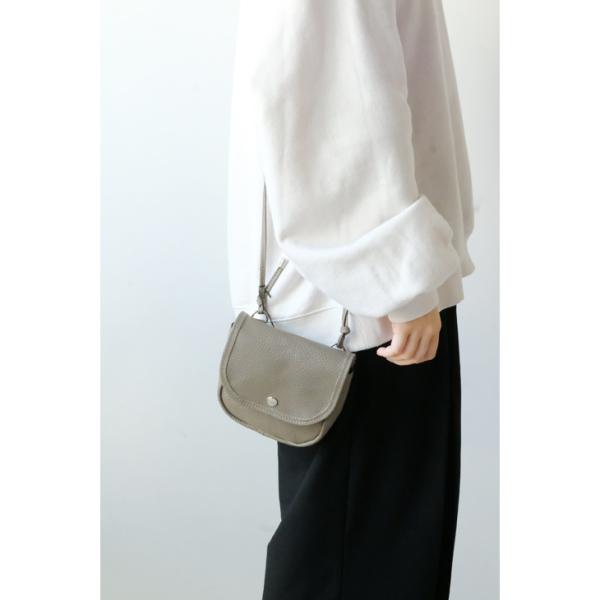 【SALE セール】blancle (ブランクレ) | LEATHER FLAP SHOULDER ...