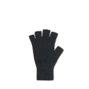 decka -quality socks- | Fingerless Gloves | Alpaca (black) | デカ 手袋 ソックス 秋冬 アルパカ｜hafen
