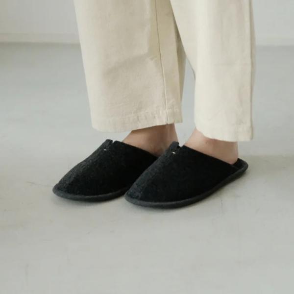 FRONTIER (フロンティア) | room&apos;s easyWASH スリッパ (black) |...