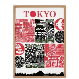 HUMAN EMPIRE | TOKYO POSTER | ポスター (50x70cm)【北欧 インテリア リビング 東京 おしゃれ】｜hafen