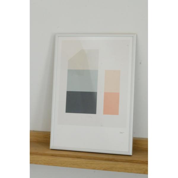 【60x80cm】A.P.J. | フィットフレーム | アルミ額縁 | 60x80cm (silv...