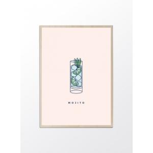 PROJECT NORD | MOJITO COCKTAIL POSTER | A3 アートプリント...