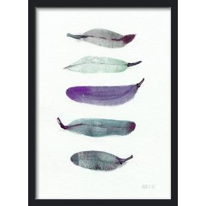 THE CLAY PLAY | PURPLECOLOR BIRD FEATHERS (no.274p...