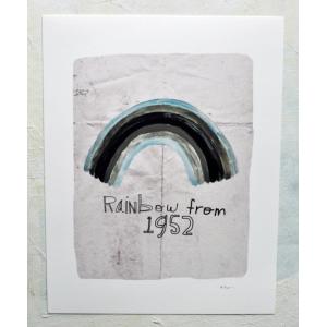 retrowhale | RAINBOW FROM 1952 | A3 アートプリント/ポスター