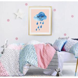 LOVELY POSTERS | RAIN CLOUD PRINT | A3 アートプリント/ポスター｜hafen