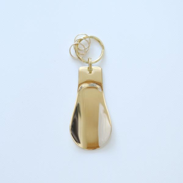 PICUS | BRASS SHOE HORN KEY-RING | キーホルダー お洒落 シンプル