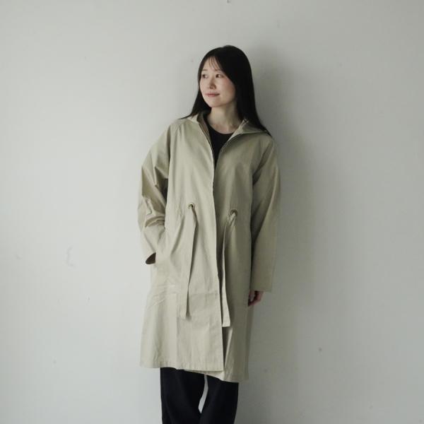 LE GLAZIK | NKW HOODED COAT (beige) size 36 | ル グラ...