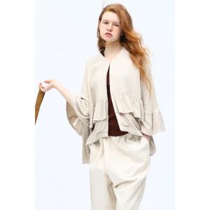 SALE セール】Cion(シオン) | コットンプリーツブラウス (dark mint 