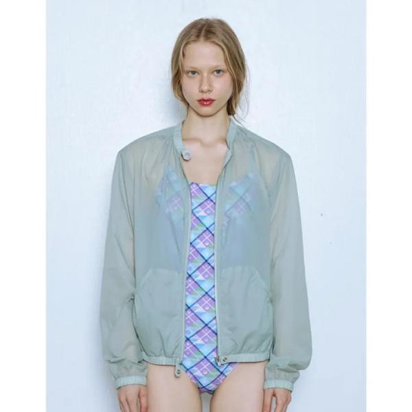 PISCESS (パイシス) | Sheer Shirring Light Jacket (ligh...