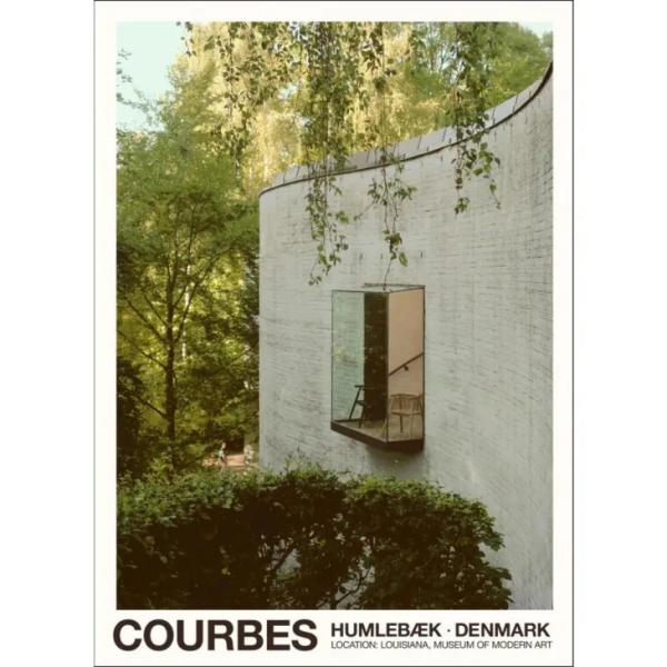 Florent Bodart | Louisiana COURBES | 50x70cm アートポス...