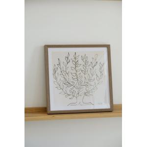 アンリ・マティス 「低木」アートポスター（フレーム付き） / Henri