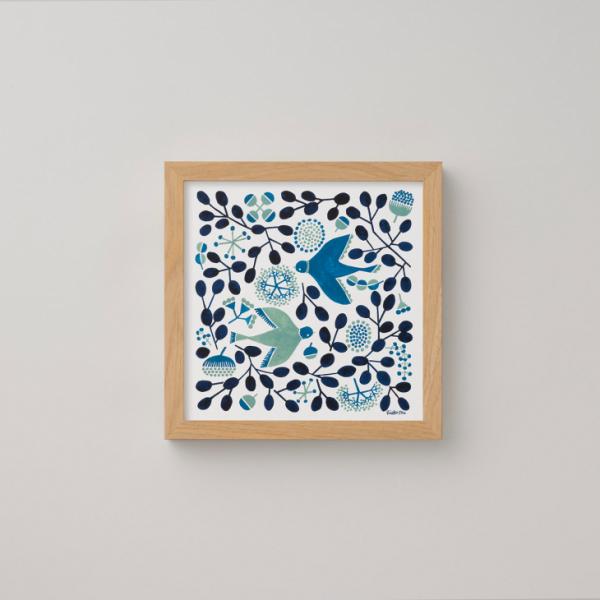 a good view (designed by RIEKO OKA) | 20x20cm バードガ...