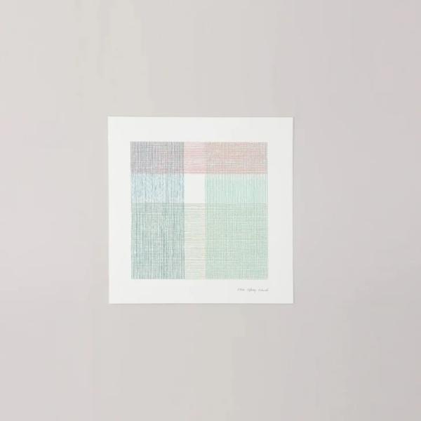 a good view | KANGAS カンガス (blue x pink) | 20x20cm ...