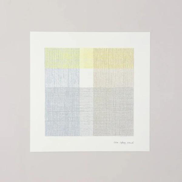 a good view | KANGAS カンガス (gray x yellow) | 30x30c...