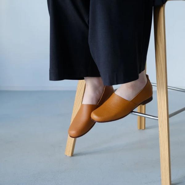 Recipe (レシピ) | Lカットスリッポン (camel) size 36 約23cm | 靴...