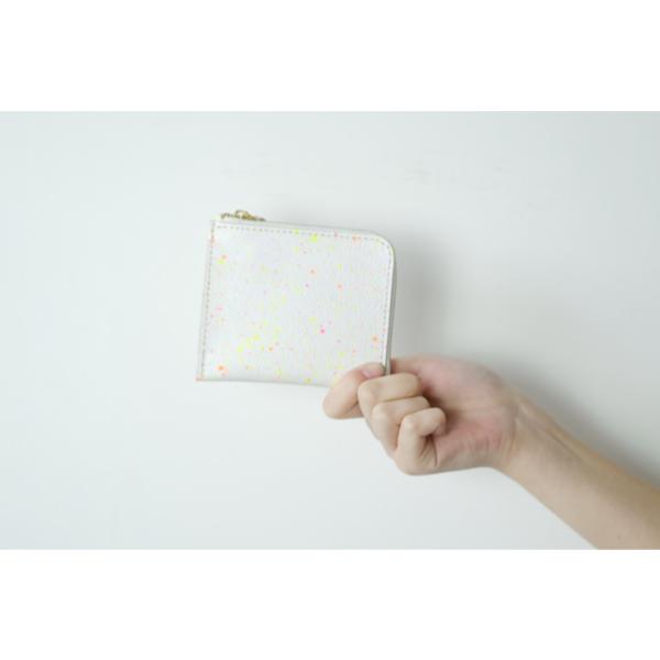 STARLETS | ペイントレザーコンパクト財布 (splash neon) | 財布 スターレッ...