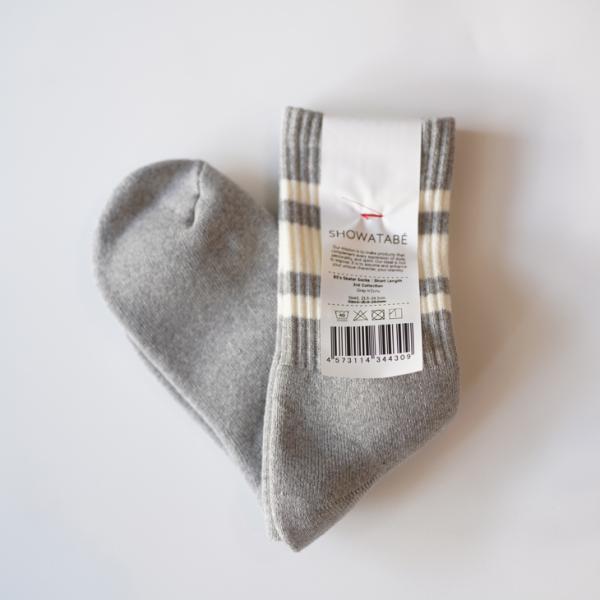 SHOWATABE | 80's Skater Socks Short Length / 3rd C...