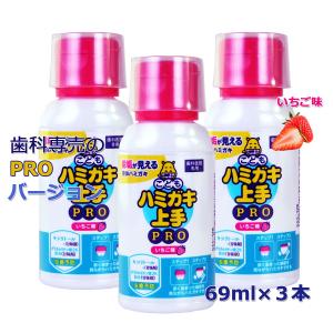 松風 ハミガキ上手プロ PRO 小 69ml 3本セット｜hagahaga