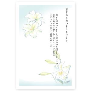 官製 10枚 寒中見舞いはがき 椿 no.840 85円切手付官製はがき/裏面印刷