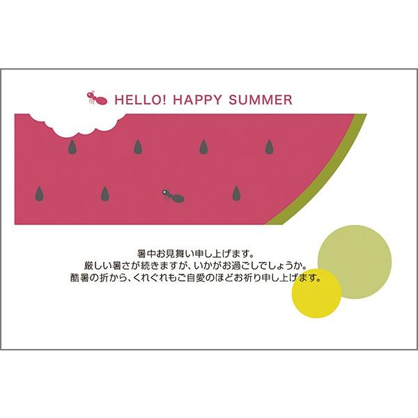 官製はがき １０枚 　暑中見舞い ハガキ 夏 挨拶状 葉書 暑中 はがき　SS-05