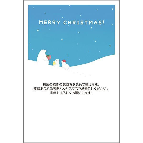 １０枚 　クリスマスカード　Xmas はがき ハガキ 葉書 ポストカード　XS-80