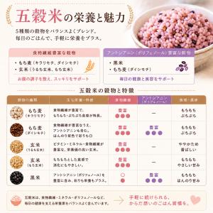 雑穀米 4kg 五穀米 国産100% 1kg×...の詳細画像4