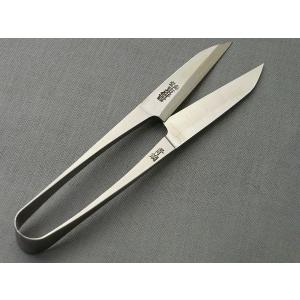 握り鋏 爪型（小はさみ）サイズ105mm糸切り、最高級青鋼入り