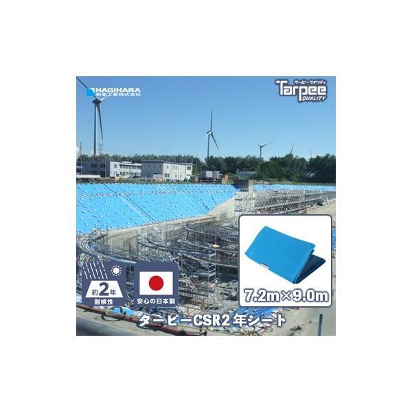ターピー CSR2年シート 7.2m×9m | ブルーシート 日本製 耐候性2年 軽量 防水 養生 ...