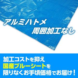 ブルーシート 生地 切りっぱなし 1.8×0....の詳細画像1
