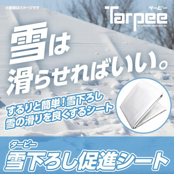 ターピー 雪下ろし促進シート 3.6 × 5.4m | 屋根 雪 滑る シート 雪対策 除雪 日本製...